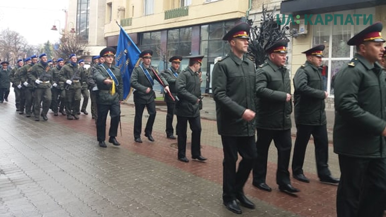 В Івано-Франківську відзначають 5 річницю створення Національної гвардії України (оновлено)