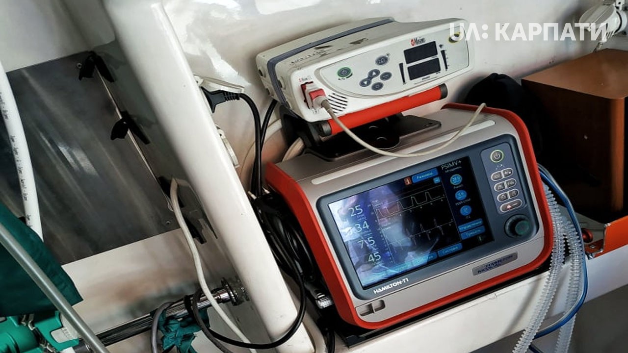 Апарат для штучної вентиляції легень отримала обласна дитяча лікарня (оновлено)
